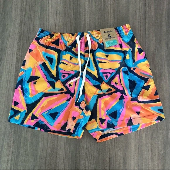 Chubbies Men’s 5.5” Swim Trunk With Liner - Picture 1 of 6